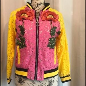 *NWT- Chinese Souvenir Bomber Jacket by Yativi